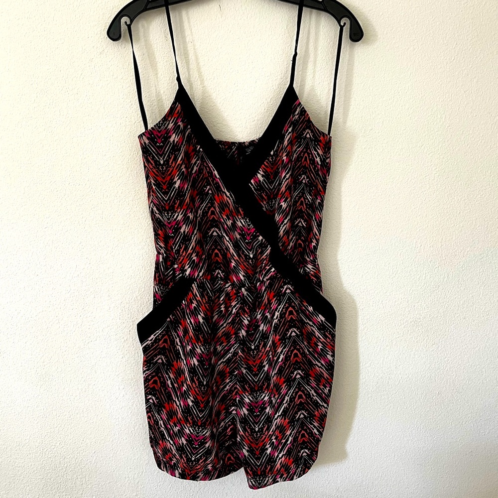 Fire Los Angeles multicolored romper